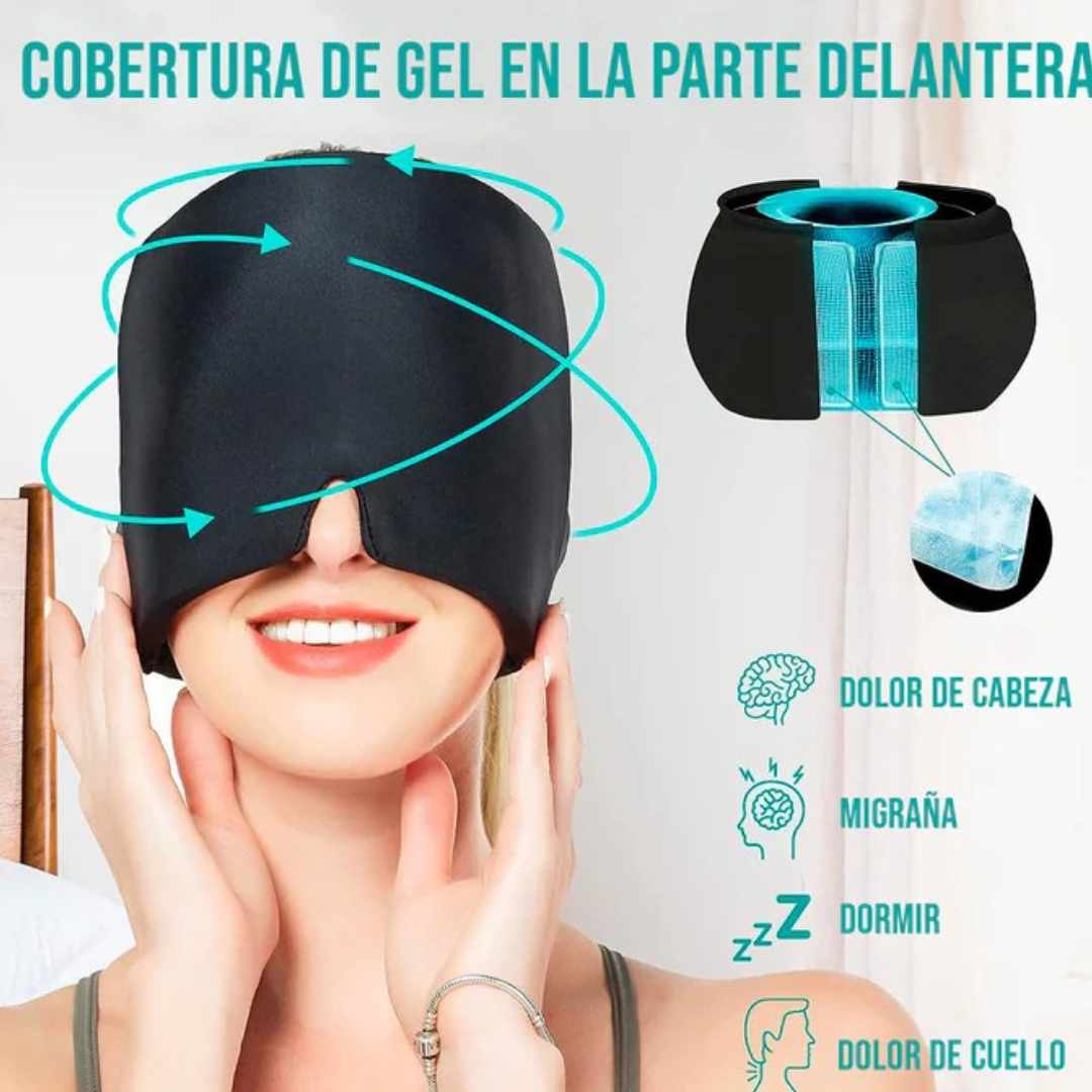 Gorros Antimigraña Gel Frio y Caliente + Envío Gratis