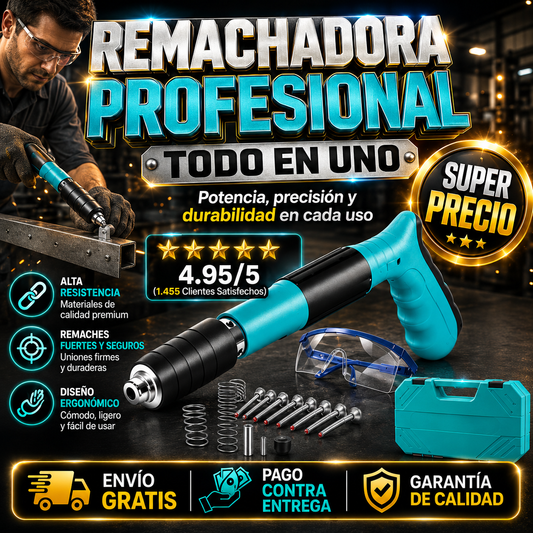 Remachadora + Remaches
