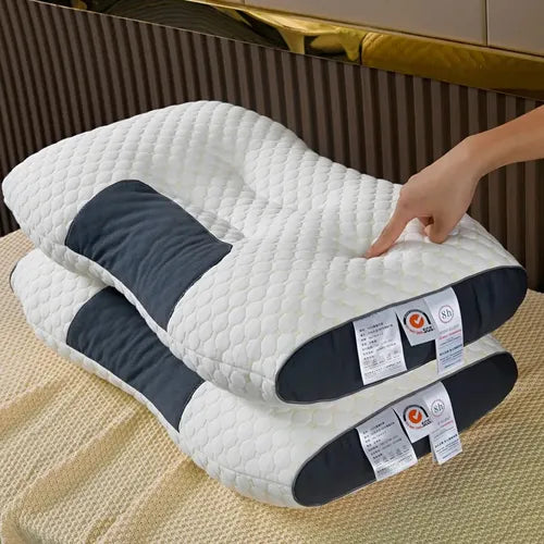 2 Almohadas Ortopédicas Cervicales Ultra Suaves 2x1 Soporte Ergonómico