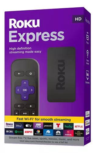 Roku Express – Streaming HD sin interrupciones en tu TV